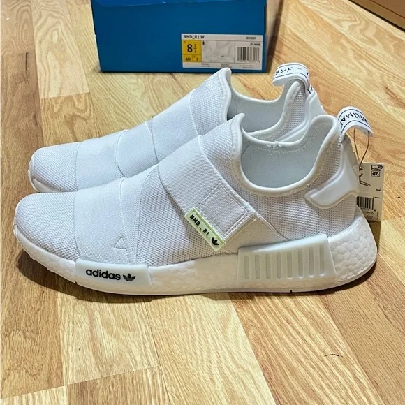 adidas gazelle silver green womens adidas Womens NMD-R1 Running Shoes – ShopCGX main image 0